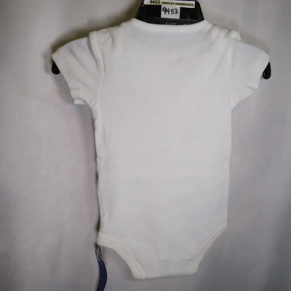 Baby Patriotic Bodysuit Glittered Butterfly Decal 